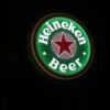 招牌廣告｜HEINEKEN 海尼根 酒瓶蓋造型看板｜耀陽電子有限公司